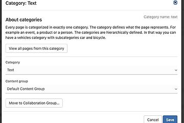editor screenshot change category