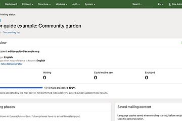 editor screenshot mailing status
