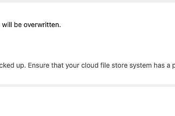 admin screenshot start backup