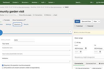 editor screenshot survey questions