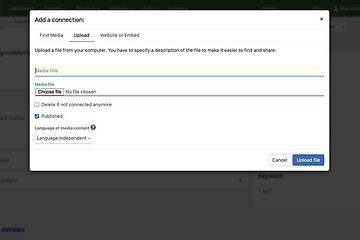 editor screenshot upload media