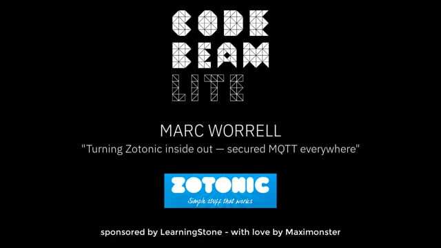 Turning Zotonic inside out – secured MQTT everywhere